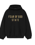 Authentic Fear of God Essential Black Hoodie